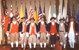 MOSSAR Color Guard team at Daughters of American Revolution Missouri State Convention at Columbia, MO on May 9th, 2002