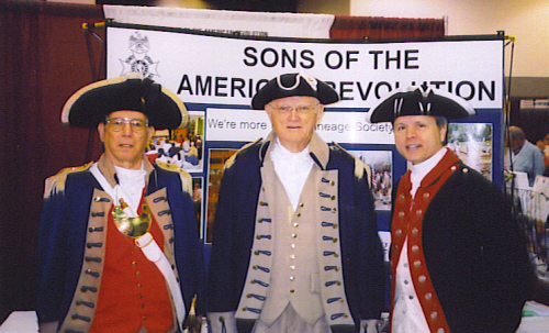 The Harry S. Truman Chapter and Color Guard attended the 2008 National Genealogical Society Genealogical Conference, held May 14-17, 2008, at the Hyatt Regency Crown Center in downtown Kansas City, MO.  The NSSAR sponsored this event and members of the Harry S. Truman Chapter represented the Sons of the American Revolution exhibit. The theme this year is Show Me the Nation’s Records.
