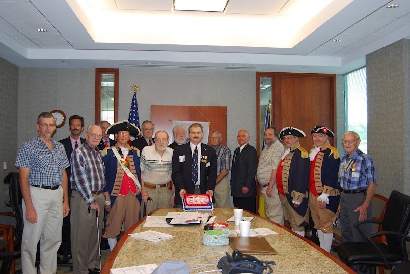 The members of the Harry S. Truman Chapter and Color Gaurd are shown here at the 28th Birthday Celebration on August 11th, 2012. The Charter date for the Chapter originatated on August 4th, 1984. Compatriot George DeLapp and Robert L. Grover, are both founding charter members.