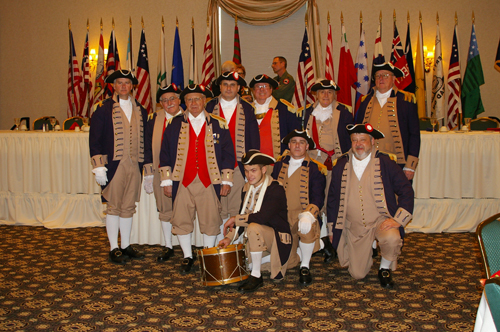 Pictured here is the MOSSAR and KSSSAR Color Guard Team taken at the 22nd Annual George Washington Birthday Celebration in Overland Park, KS on February 23, 2008.