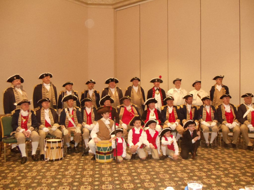 Pictured here is the MOSSAR and KSSSAR Color Guard Team, along with GWBC award recipients taken at the 27th Annual George Washington Birthday Celebration in Overland Park, KS on February 23, 2013.