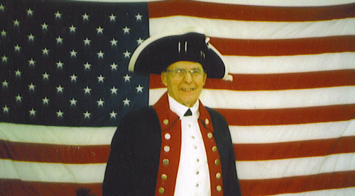 A recently new member to the MOSSAR Color Guard, Compatriot Carold Bland, has been very busy this past two years. His list of accaomplishments vary and are quite numerous.  The activities include presentations to several DAR Chapters, participating at Green City High School on Veteran's Day, 2007;  
Queen City Missouri Pioneer Days Parade in the Fall, 2007; the American Legion Post 20 in January 2007; Kirksville, Missouri Over 50 Club on April 3, 2008; and the Kirksville, Missouri Adair County Interagency Council on April 11, 2008