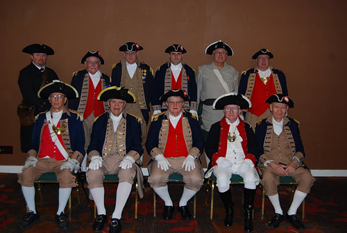 Pictured here is President Clifford Olsen (Outgoing MOSSAR President), President Denis Craft (Incomming MOSSAR President) and Robert L. Grover, MOSSAR Color Guard Commander, along with the MOSSAR Color Guard team at the 121st Annual Missouri State Convention in St. Louis, Missouri on April 29-30, 2011.