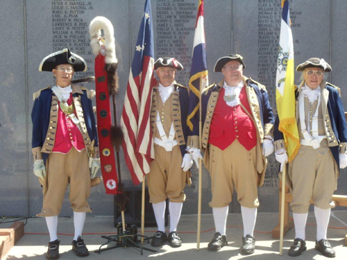 Shown here are both the MOSSAR & KSSSAR Color Guard Teams, who participated on Memorial Day 2012.  The Color Guard team participated in the Memorial Day event located at the Vietnam Veterans Memorial in Kansas City, MO, which honors Vietnam veterans.