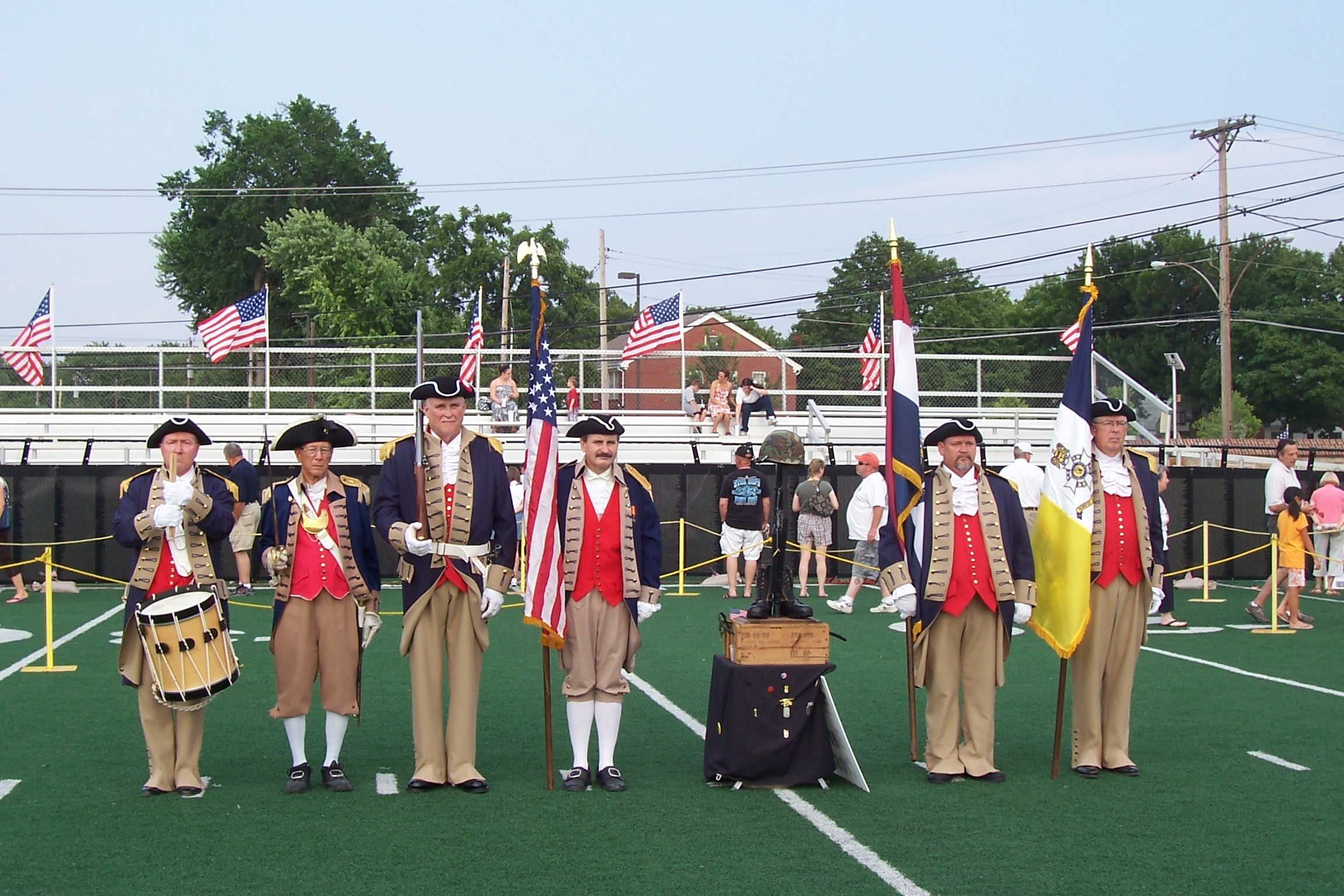 The MOSSAR Color Guard Team participated at the Closing Ceremony each day on June 28 - July 1, 2012 at ''he Wall That Heals'' which was held at North Kansas City High School Footbal Stadium in North Kansas City, MO. It is estimated that over 15,000 people attended this event over the four day period.