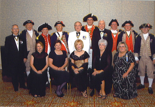 MOSSAR Color Guard team and spouses at Annual NSSAR Congress at Dallas, TX on July 8-12, 2006