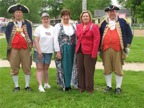 The MOSSAR Color Guard Teams participated in a Flag Raising at the Lone Jack, Missouri Elementary School in Lone Jack, MO on Friday, May 15, 2009. The Independence Pioneers DAR Chapter coordinated to have the flag flown originally over the United States Capital Building and then subsequently donated the flag to the Lone Jack, Missouri Elementary School. In addition, the Independence Examiner on May 20, 2009 published this news story on page A-7.