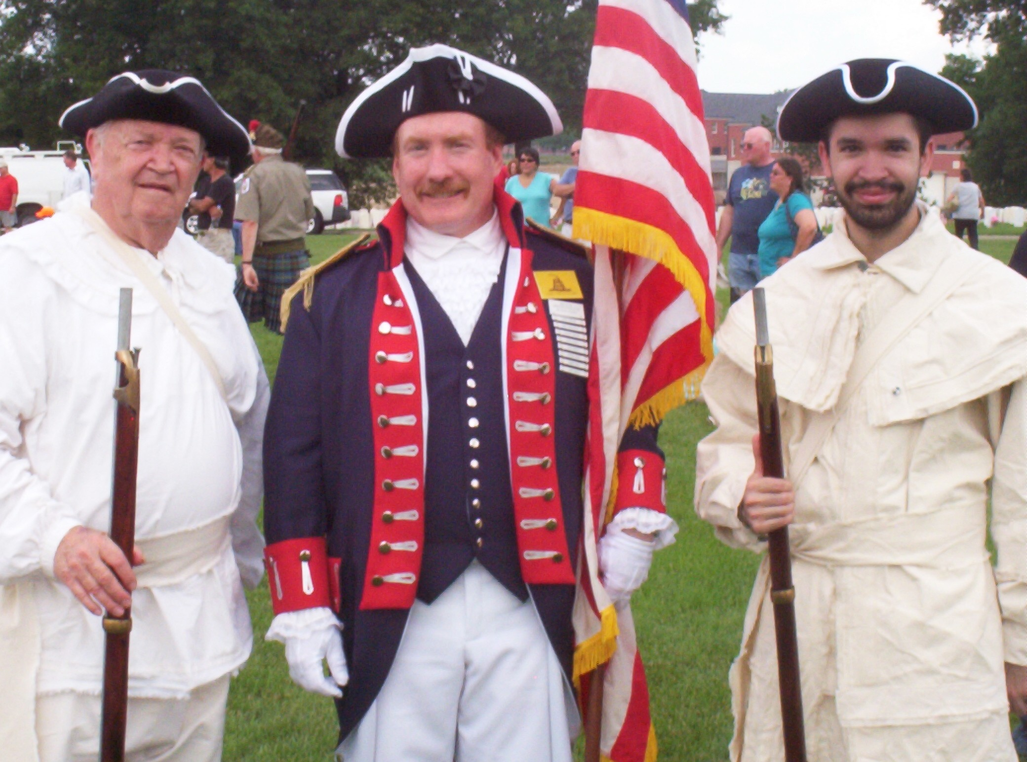 Shown here is the MOSSAR Color Guard Teams who participated on Memorial Day 2010. The Color Guard team participated in the Memorial Day event located at Jefferson Barracks in Lemay, MO.