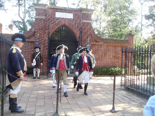 Pictured here is the MOSSAR Color Guard, who stood watch over George Washingtons Tomb at Mt. Vernon, Virginia on September 20, 2014.  Each MOSSAR Color Guard member stood watch, guarding two or more times during a 30 minute interval guarding the tomb of George Washington. MOSSAR Color Guard members were part of 19 Color Guard members there.