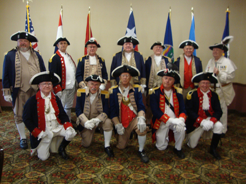 The South Central District Color Guard is shown here participating at the South Central District Annual Meeting at the Grand Plaza Hotel in Branson, Missouri on August 24-25, 2012.