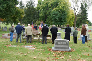Herbert F. Simon Member Grave Marker Dedication