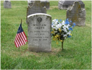 William OReer Grave Marker