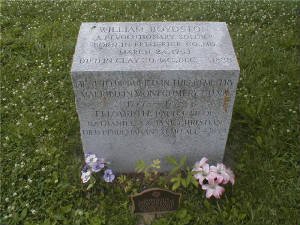 William Boydston Grave Marker 
